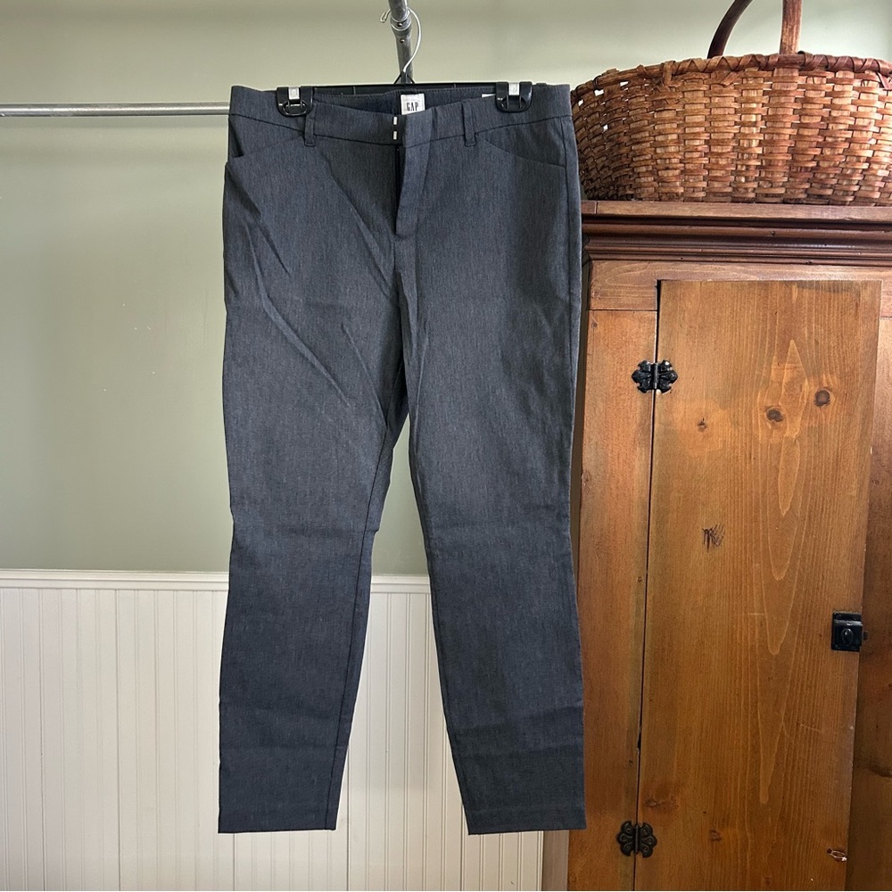 Gap Gray Skinny Ankle Pants